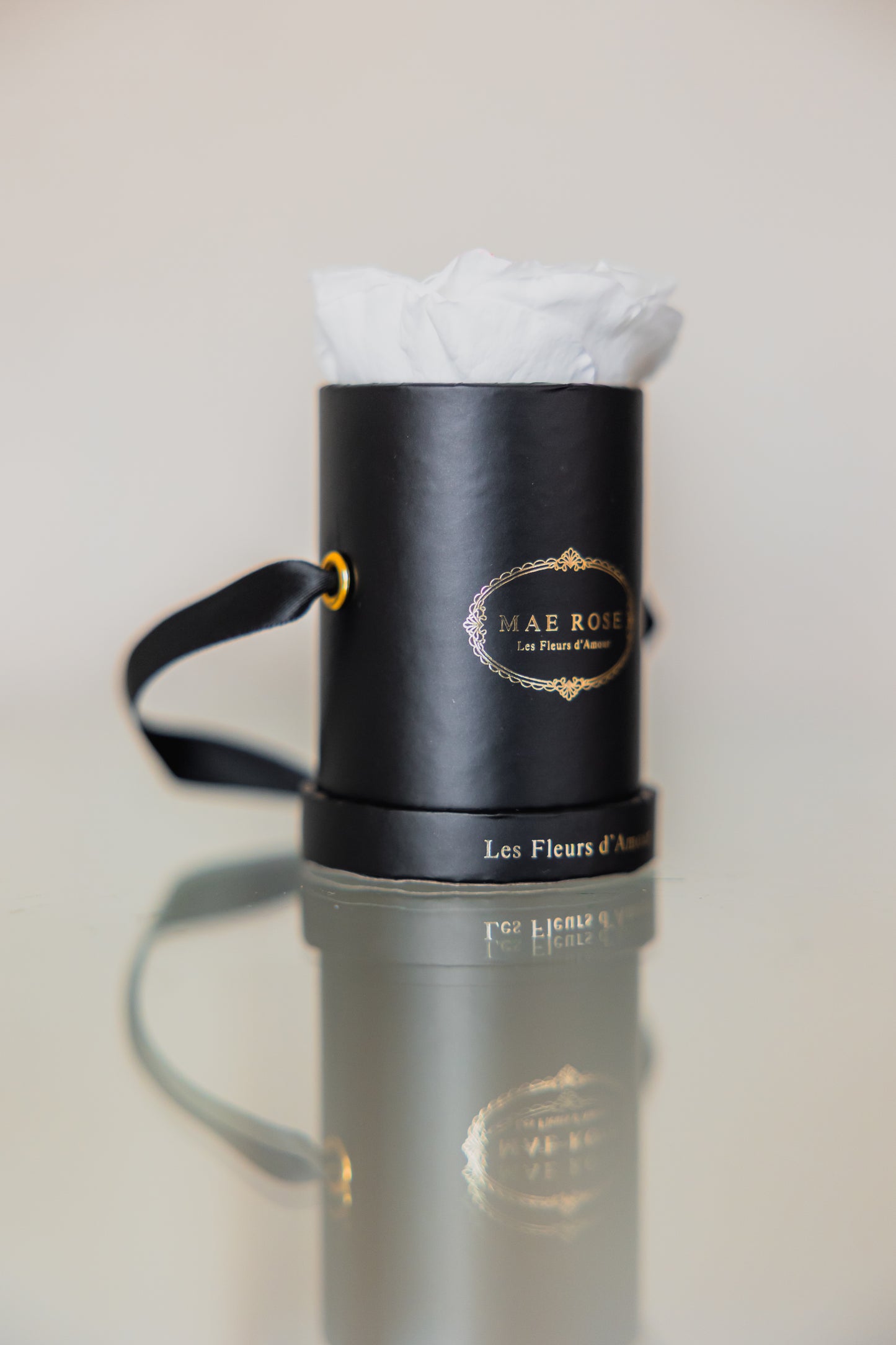Single Rose Classic Black